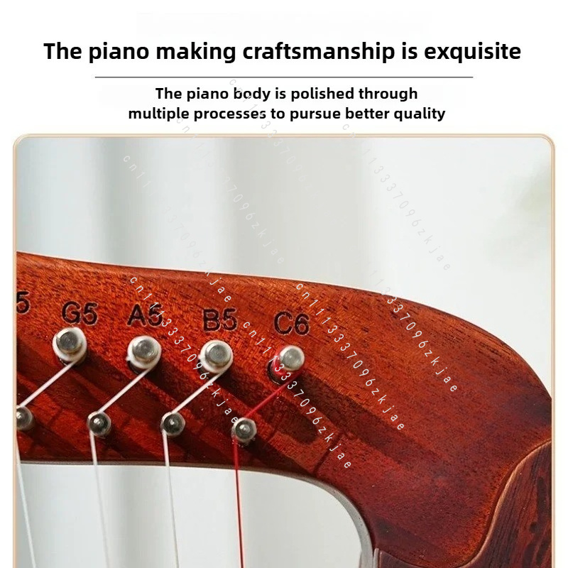 Musical Instrument Harp - 手作り 15 トーンハープサウンドセラピーポータブル初心者学習プロのリラヨガ瞑想楽器弦楽器