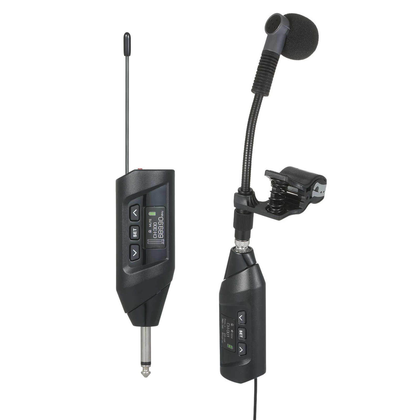 Musical Instrument Oboe - Baomic TR15 プロフェッショナル UHF ワイヤレスマイクシステムレシーバー &