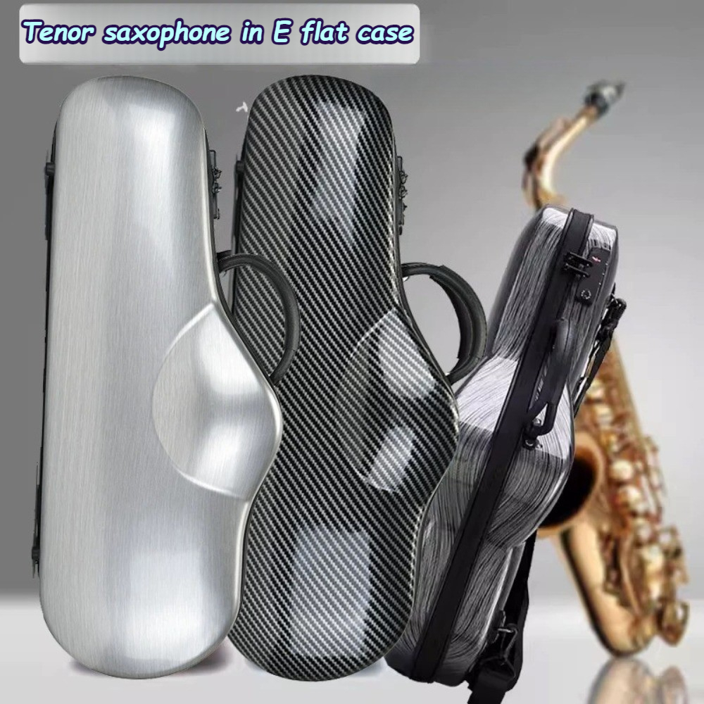 Musical Instrument Lyre - サックスハードシェルバックパック耐衝撃保護ケース盗難防止ロック付きアルトEbサックス楽器部品用