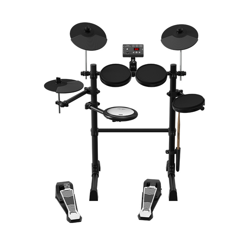Musical Instrument Jazz - ポータブル電子ドラムプロフェッショナルジャズドラムセット大人子供練習音楽ドラムキット初心者打楽器