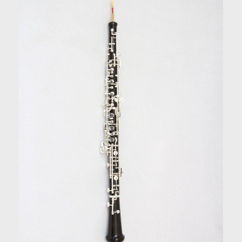Musical Instrument Oboe - 銀メッキオーボエ黒檀木製ボディ楽器オーボエ良質オーボエケース付き