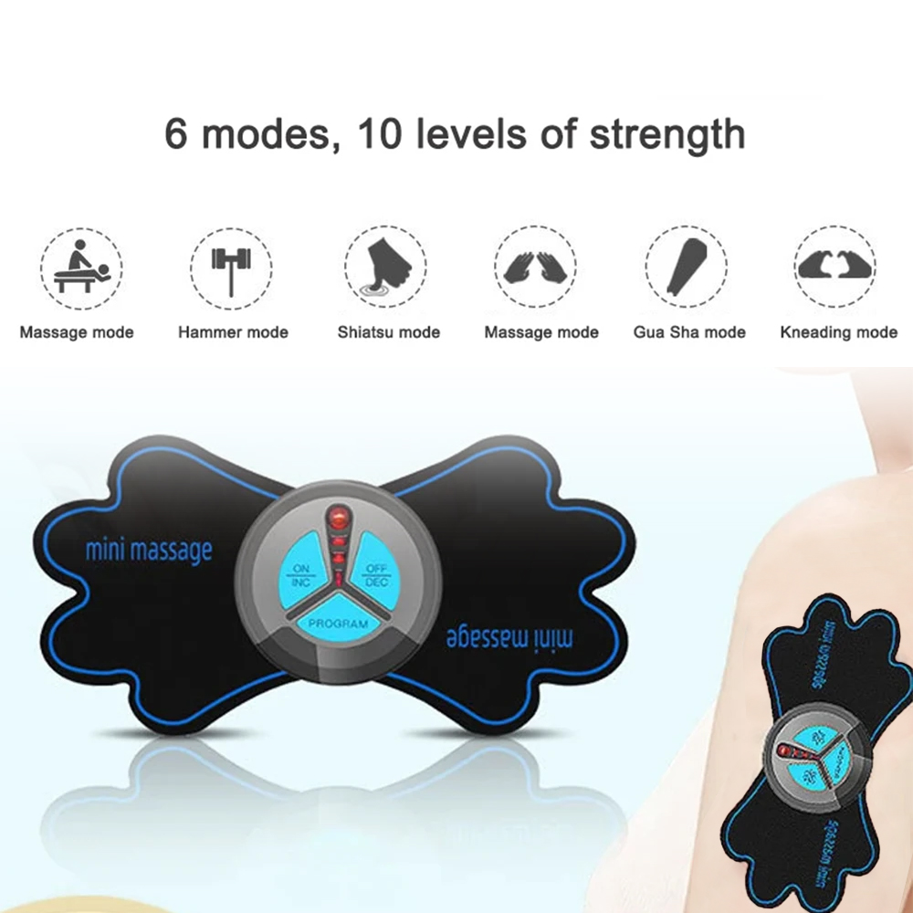 マッサージパッドボディマッサージャーミニネックポータブル電気 - Vibraslap Percussion のレビューと価格