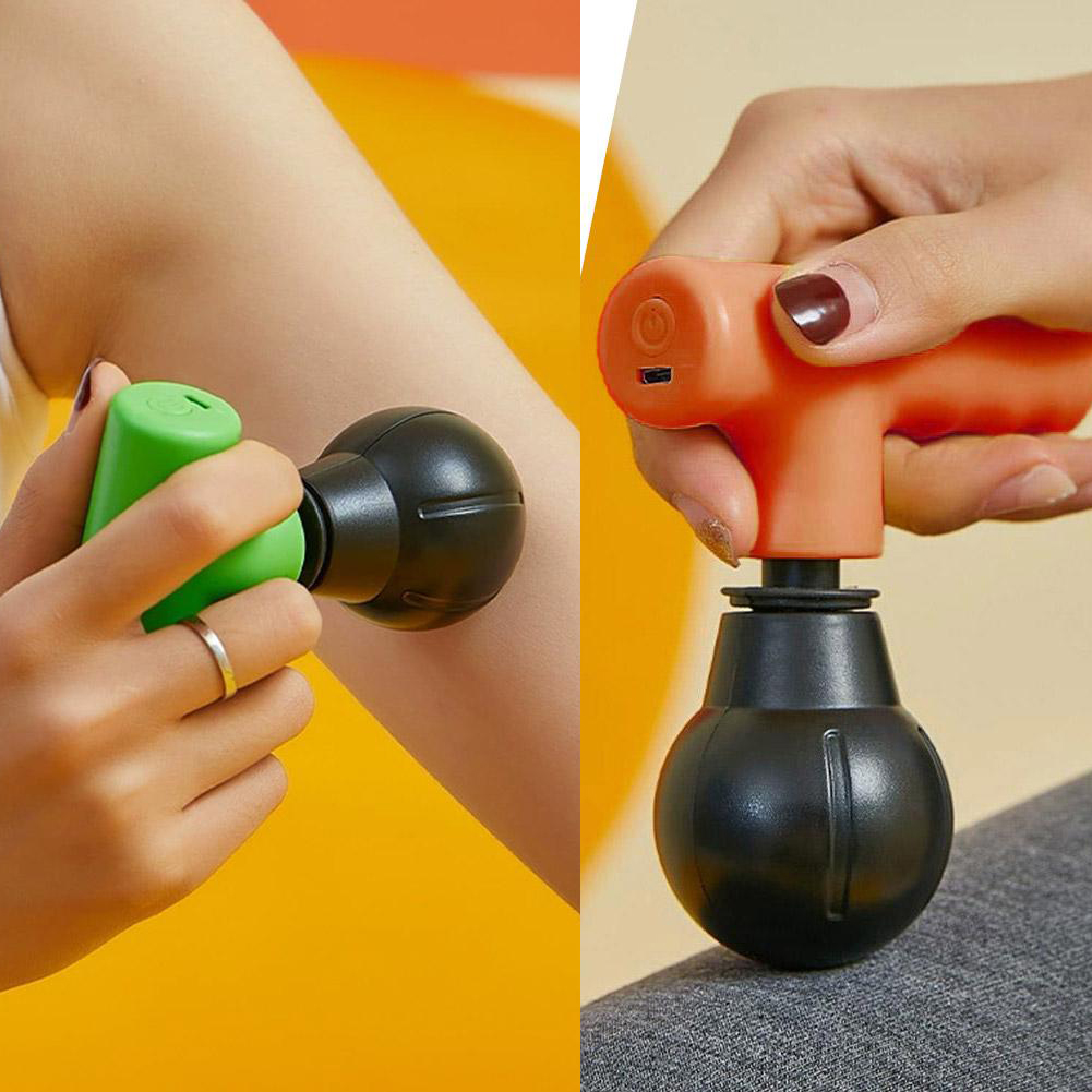 ポータブルミニマッサージガン、ハンドヘルドディープティシュー - Vibraslap Percussion のレビューと価格