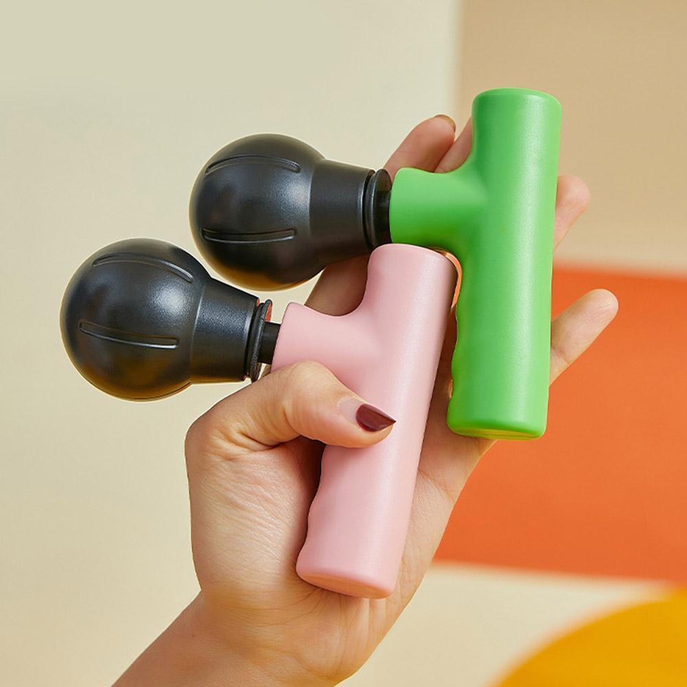 ポータブルミニマッサージガン、ハンドヘルドディープティシュー - Vibraslap Percussion のレビューと価格