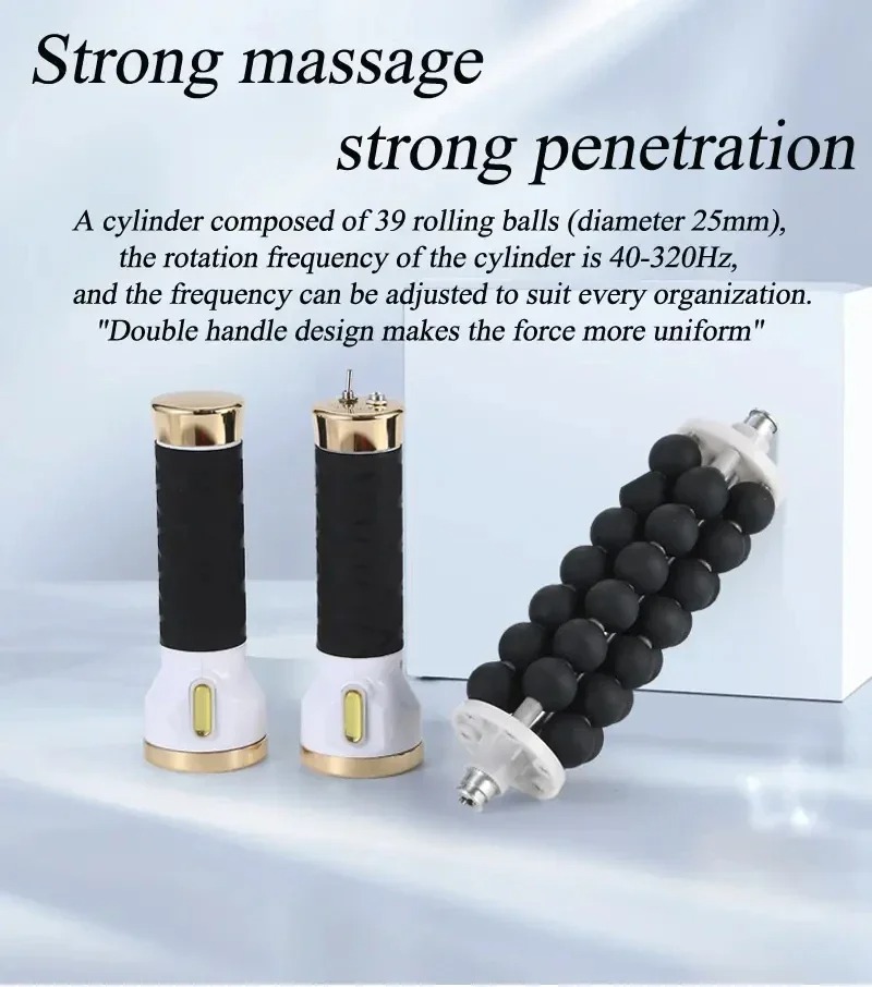 新型40W高周波ローリングビーズマッサージ器、セルライト除去 - Vibraslap Percussion のレビューと価格