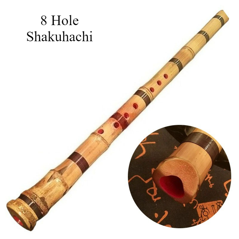 6/8穴尺八中国伝統笛演奏民俗音楽中国の垂直竹笛プロの木管楽 - Shakuhachi Bamboo Flute のレビューと価格