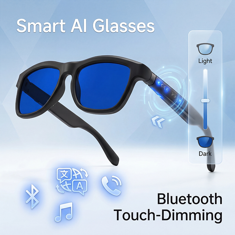 タッチ式自動変色調光Bluetooth 5.4音声アシスタン - Musical Instrument Glass のレビューと価格