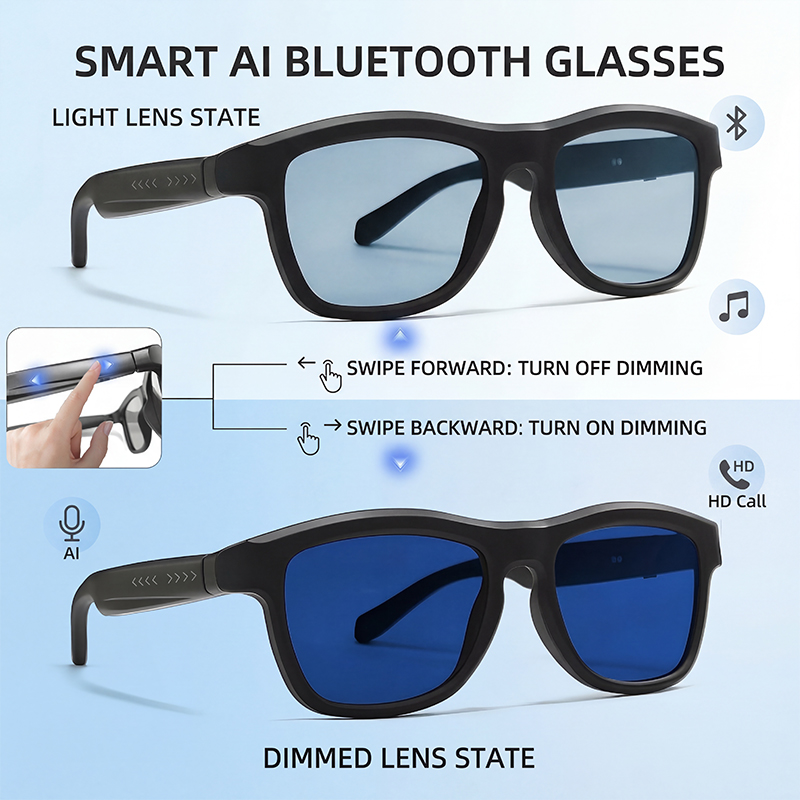 タッチ式自動変色調光Bluetooth 5.4音声アシスタン - Musical Instrument Glass のレビューと価格