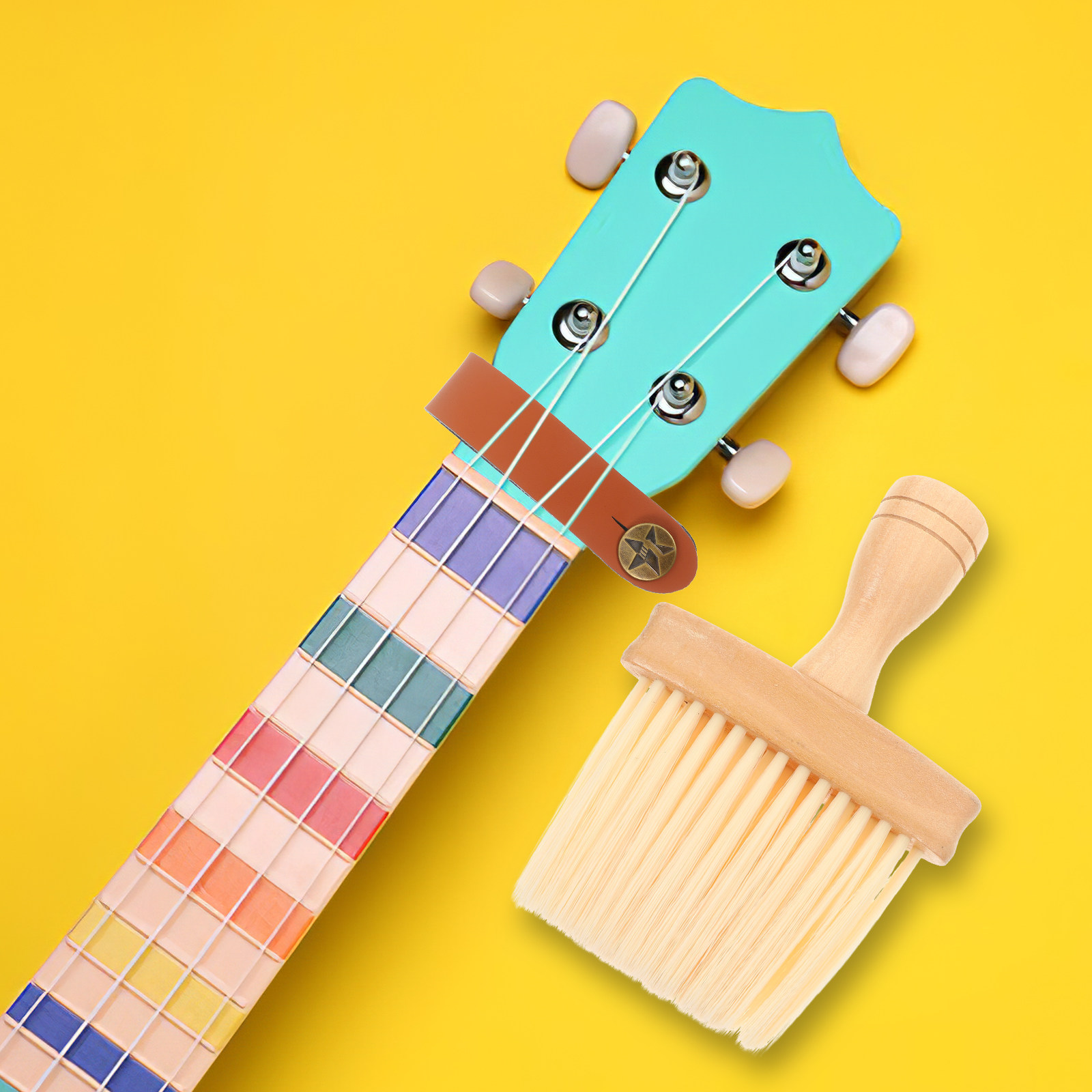 6個入り楽器清掃ブラシ ギター ピアノ ドラム プラスチック - Musical Instrument Guitar のレビューと価格