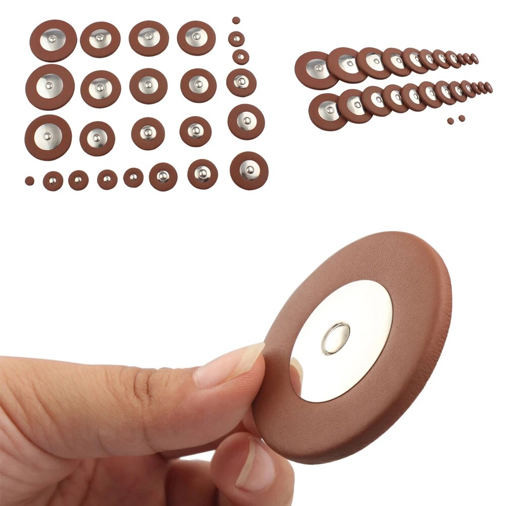 ユニバーサルレザー用木製サックスパッド,楽器用アクセサリー - Musical Instrument Oboe のレビューと価格
