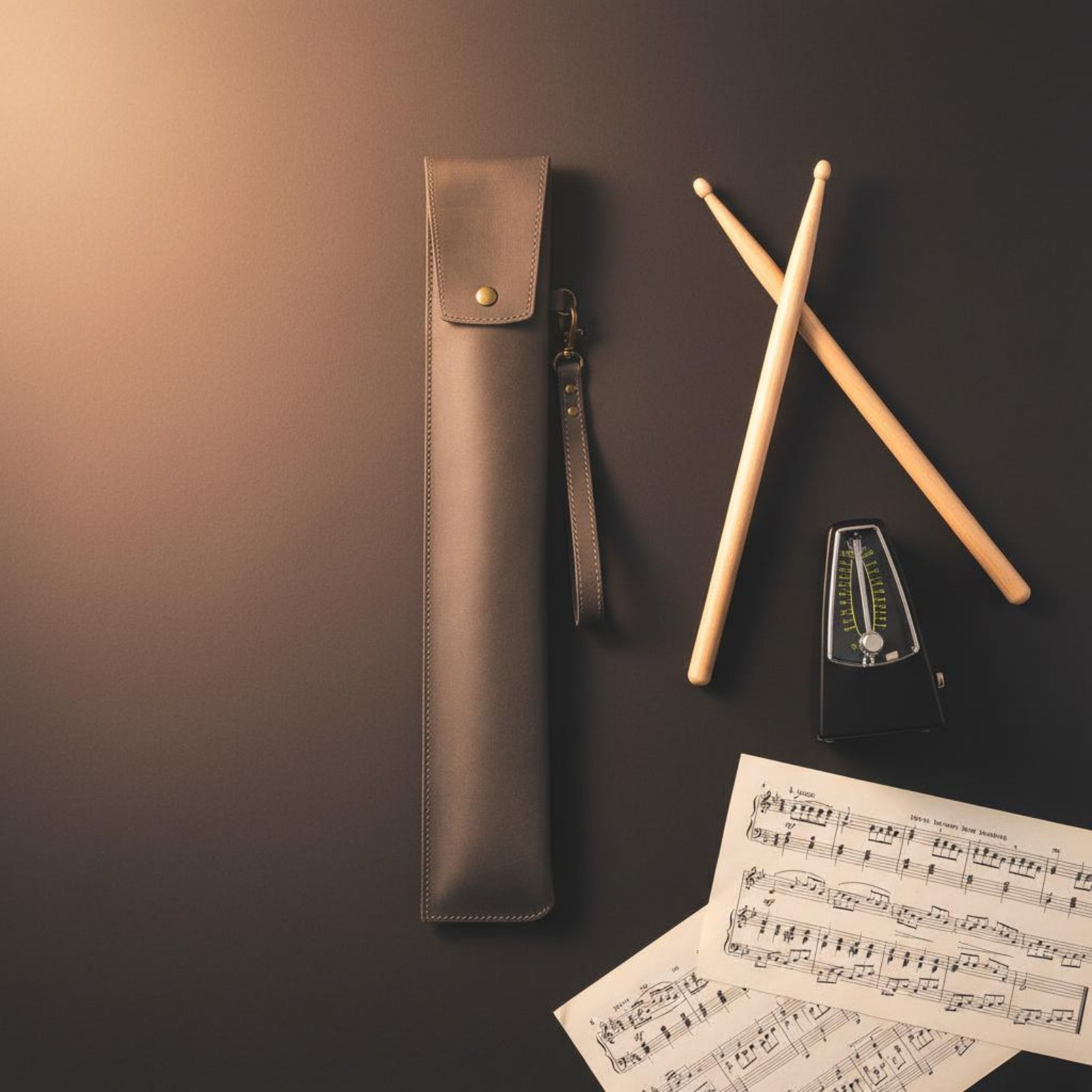 レザードラムスティックバッグ 長持ちするPUレザードラムステ - Musical Instrument Long のレビューと価格