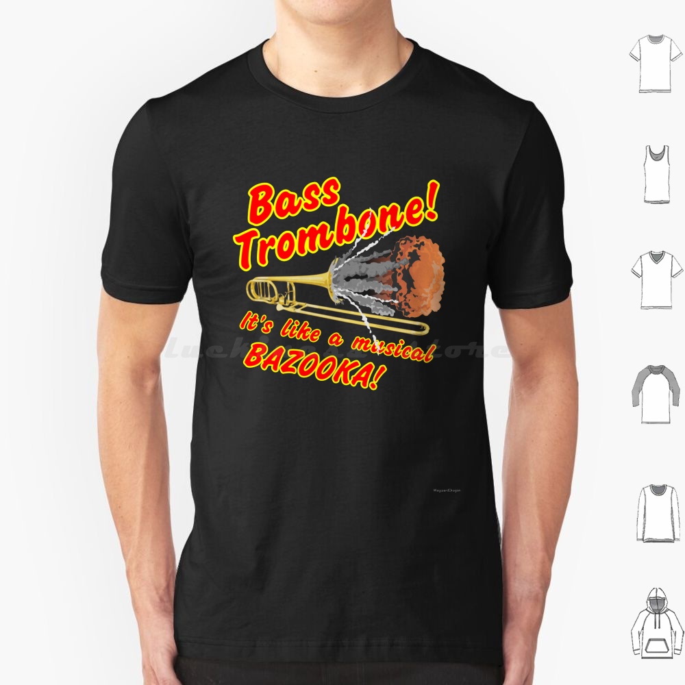 バストロンボーンミュージカルバズーカ Tシャツ男性女性子供  - Musical Instrument Bazooka のレビューと価格