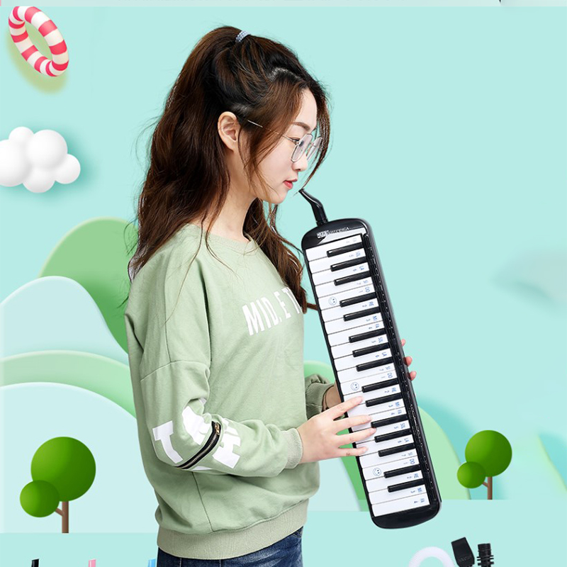 32/37 キーメロディカ口オルガン音楽パイププロの楽器ガイ - Musical Instrument Harp のレビューと価格