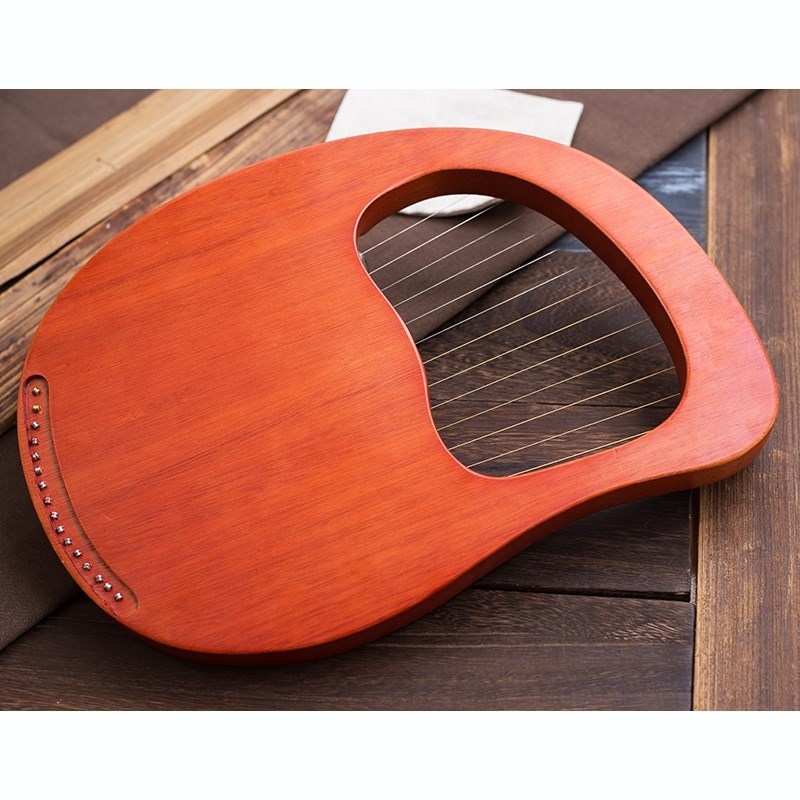 16 弦リラハープマホガニー木製ハープピアノ弦楽器チューニン - Musical Instrument Harp のレビューと価格