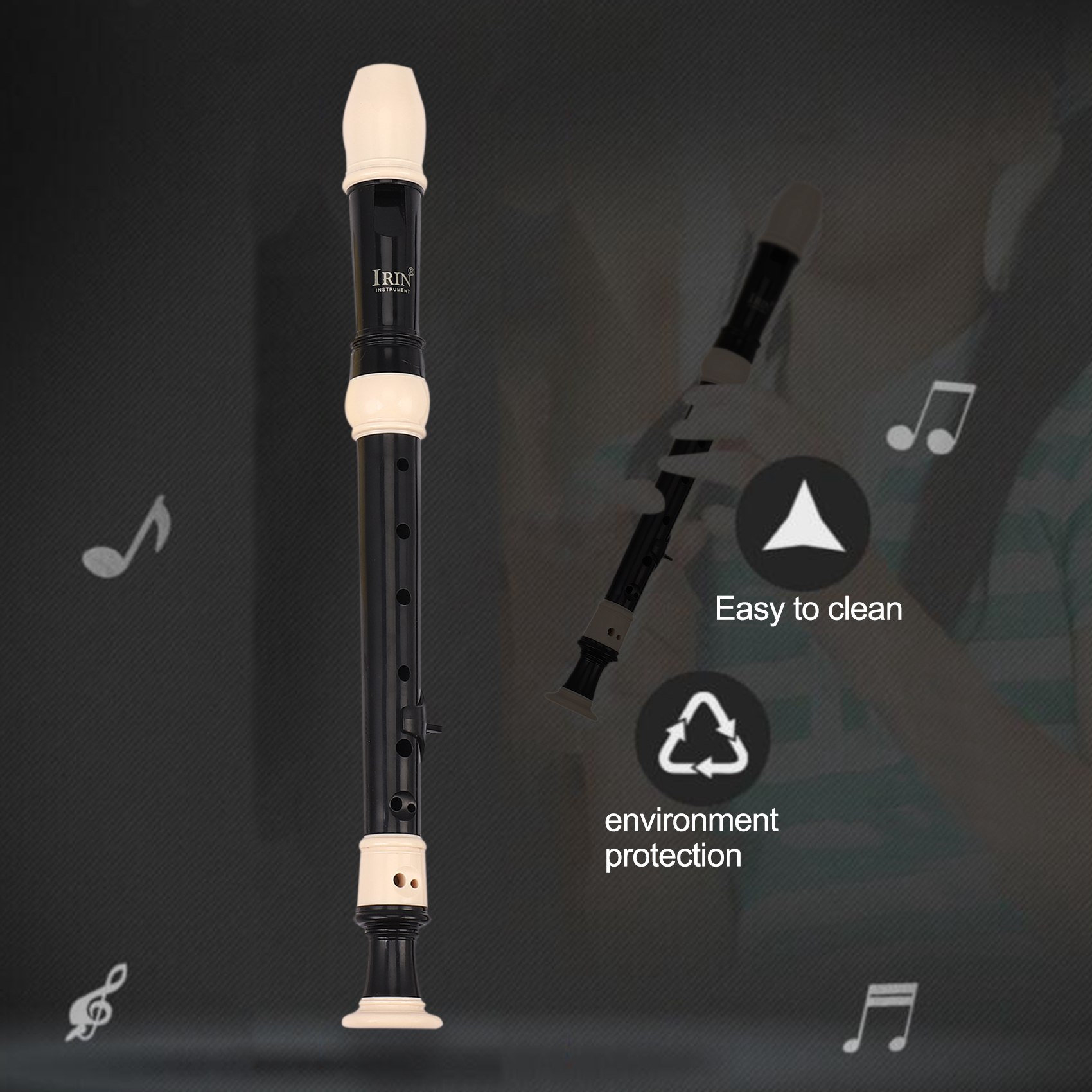 新入荷ファッション ABSリコーダー ソプラノクラリネット  - Musical Instrument Long のレビューと価格