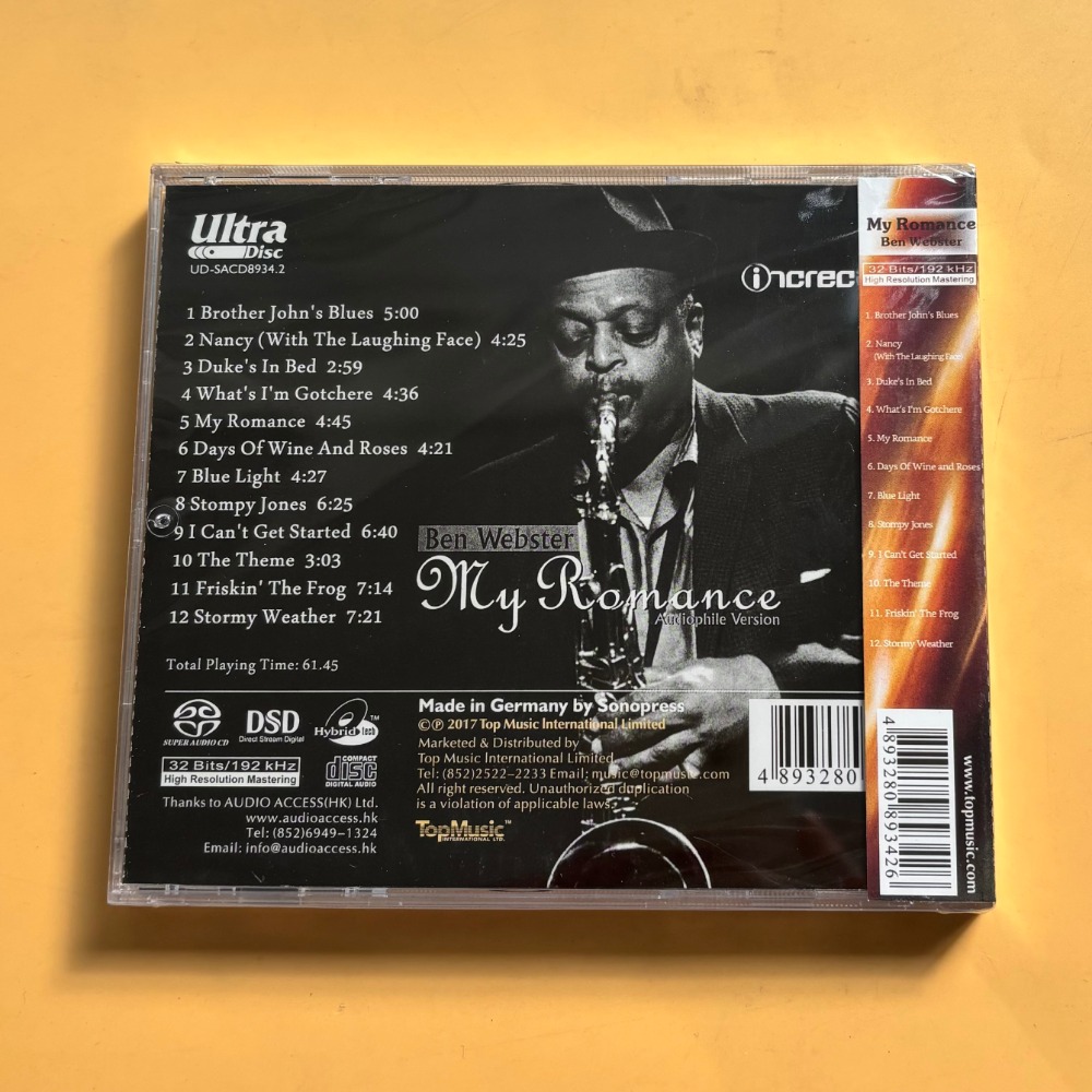 ベン・ウェブスター マイ・ロマンス・ジャズ CD オーディオ - Musical Instrument Jazz のレビューと価格